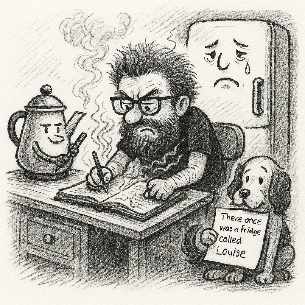 Serious writering...