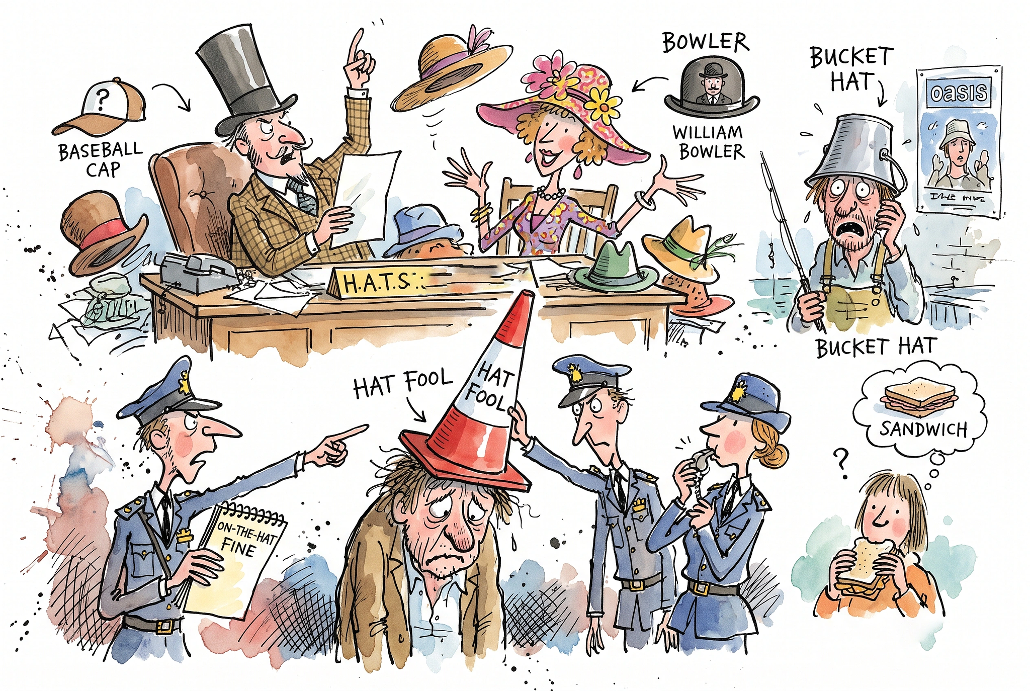 Hats...