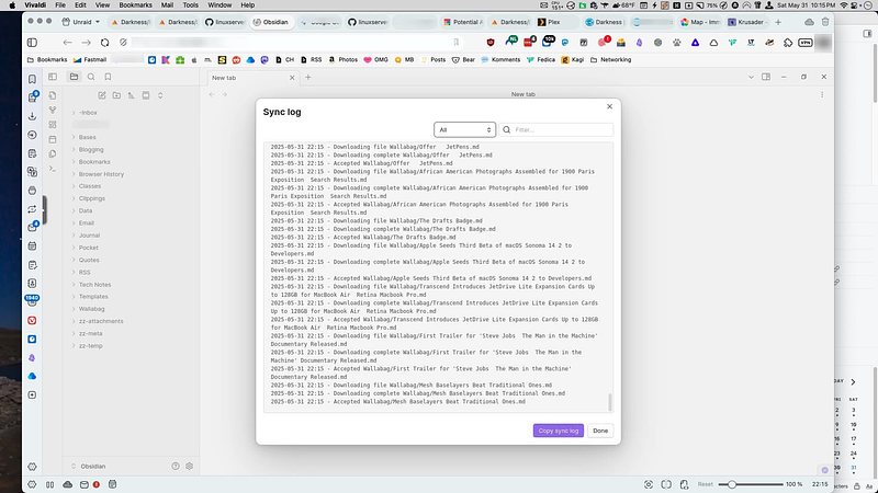 Obsidian in a browser
