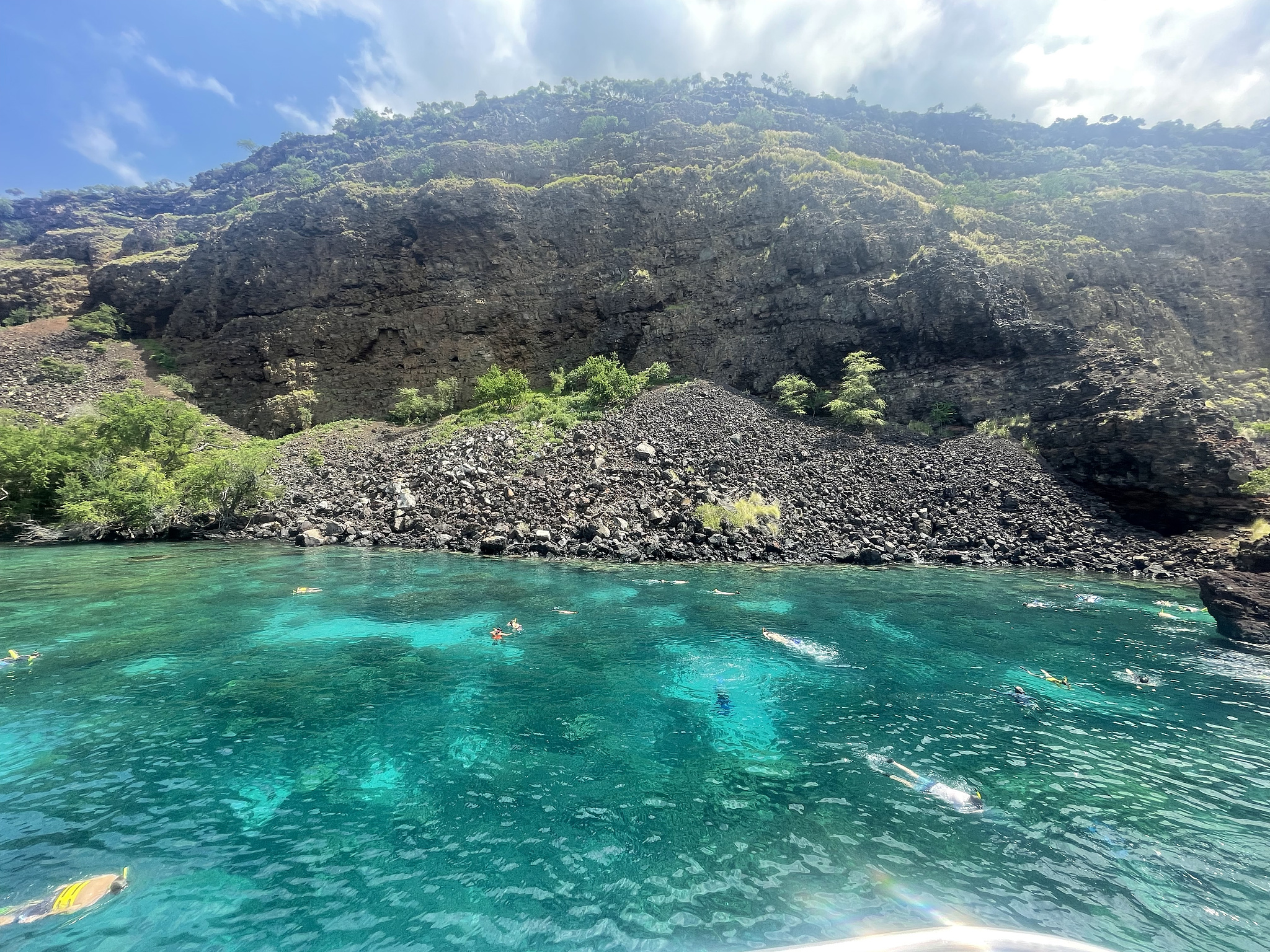 Snorkling in Kealakekua Bay