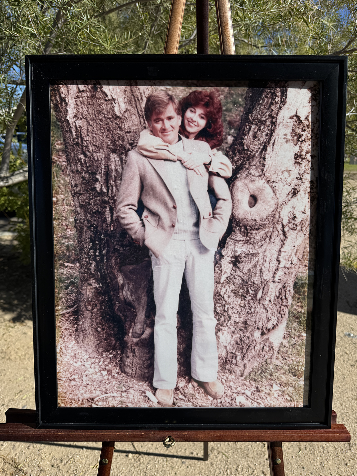 Photo at my mom's funeral