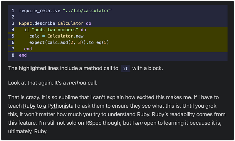 Quote about I got weirdly nostalgic looking back over Perl code, even though I never really wrote much Perl. In fact, I left a job in part because I wanted to do a project in Python and they wanted it in Perl. 