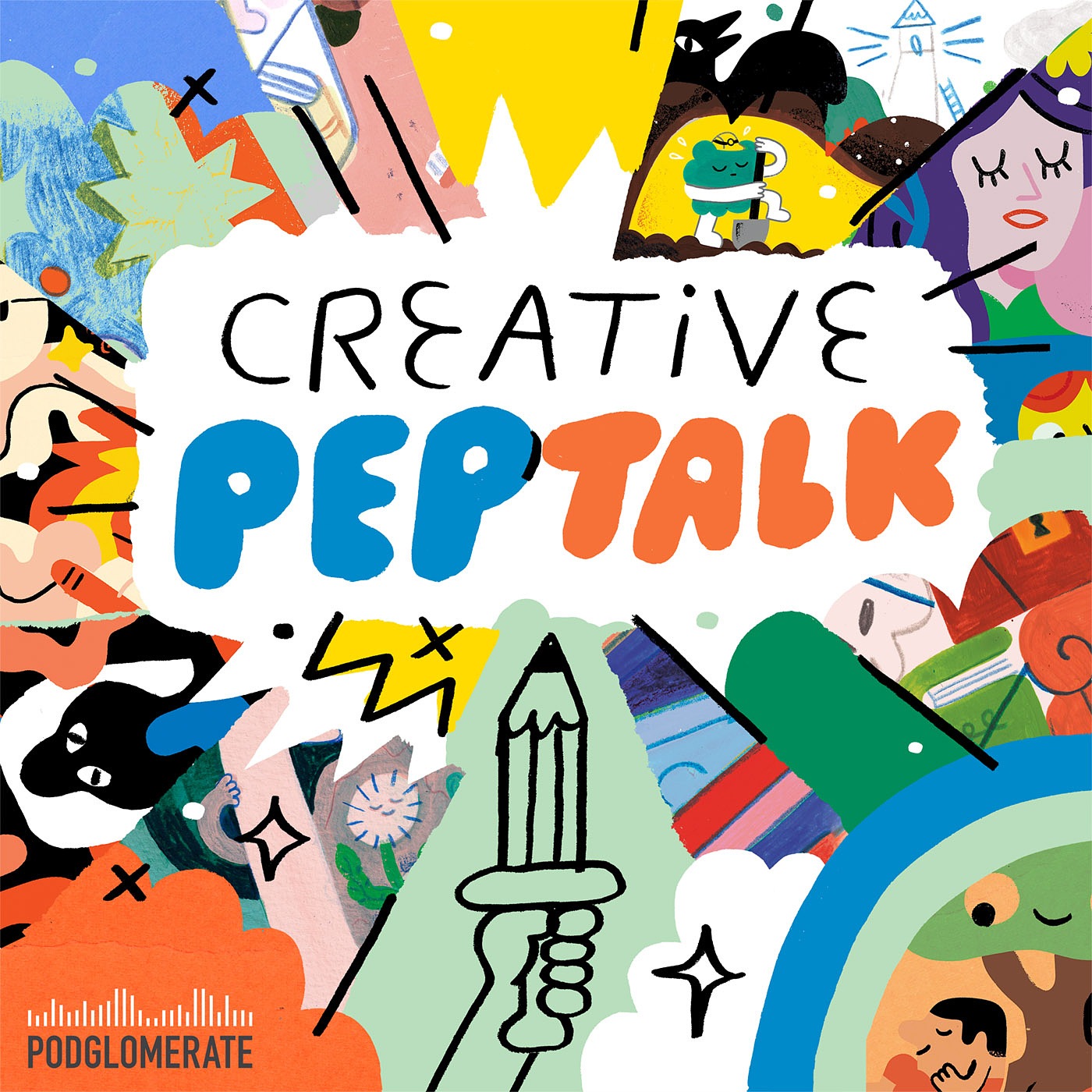 Creative Pep Talk  is A Weekly Podcast Companion for Your Creative Journey