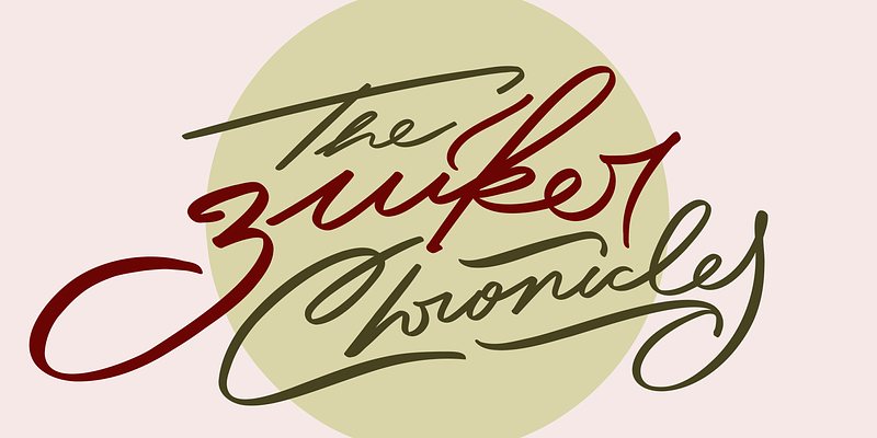 The final design for the Wordmark of The Zuiker Chronicles