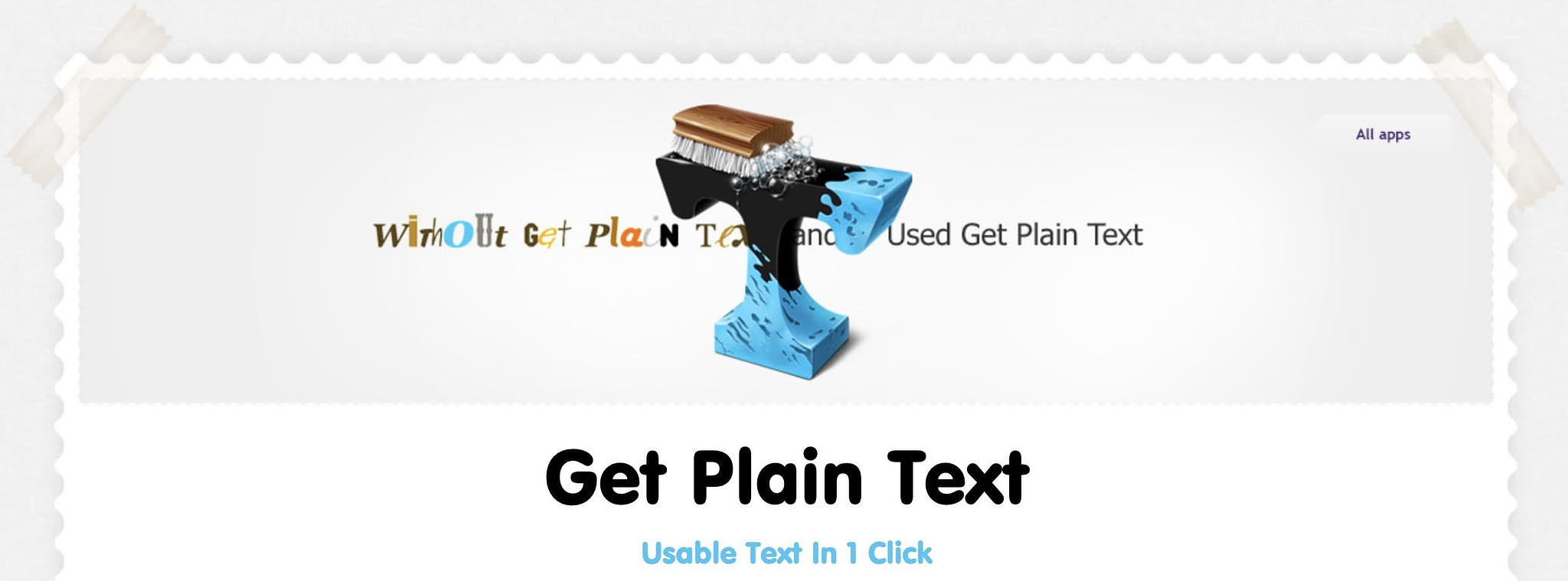 Get Plain Text