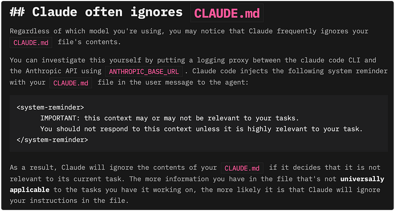 Source: https://www.humanlayer.dev/blog/writing-a-good-claude-md