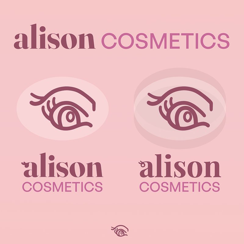 Alison Cosmetics Logo Concept