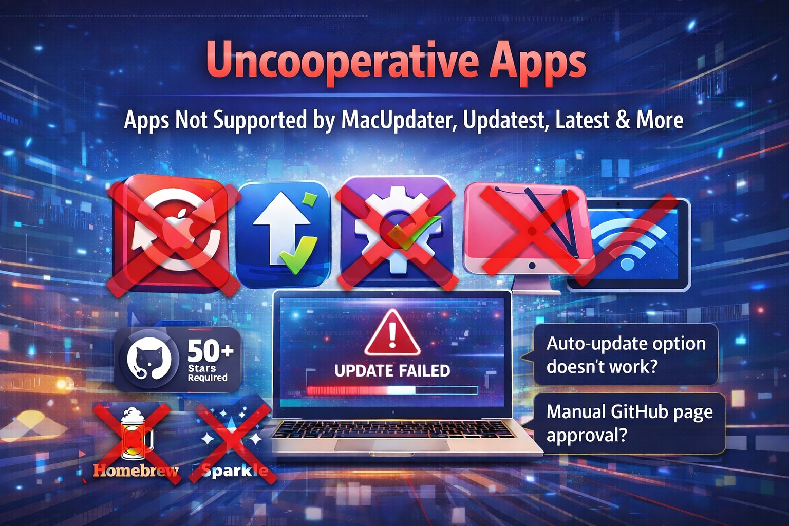 Uncooperative Apps