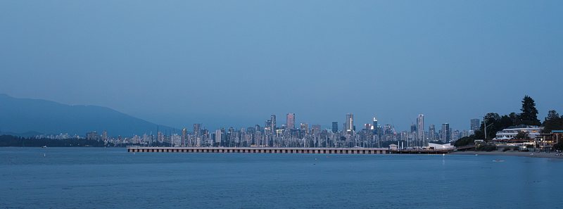 Downtown Vancouver from Jericho Beach