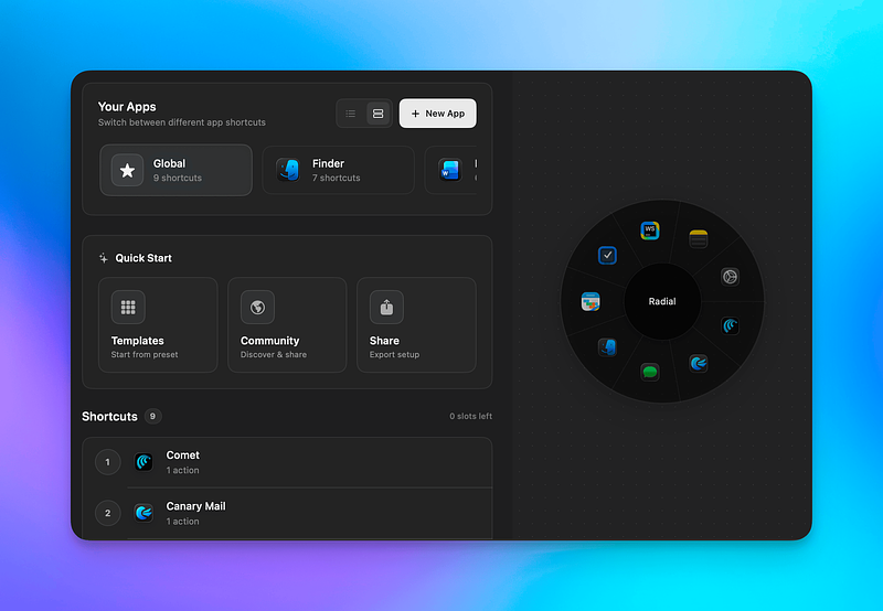 Radial