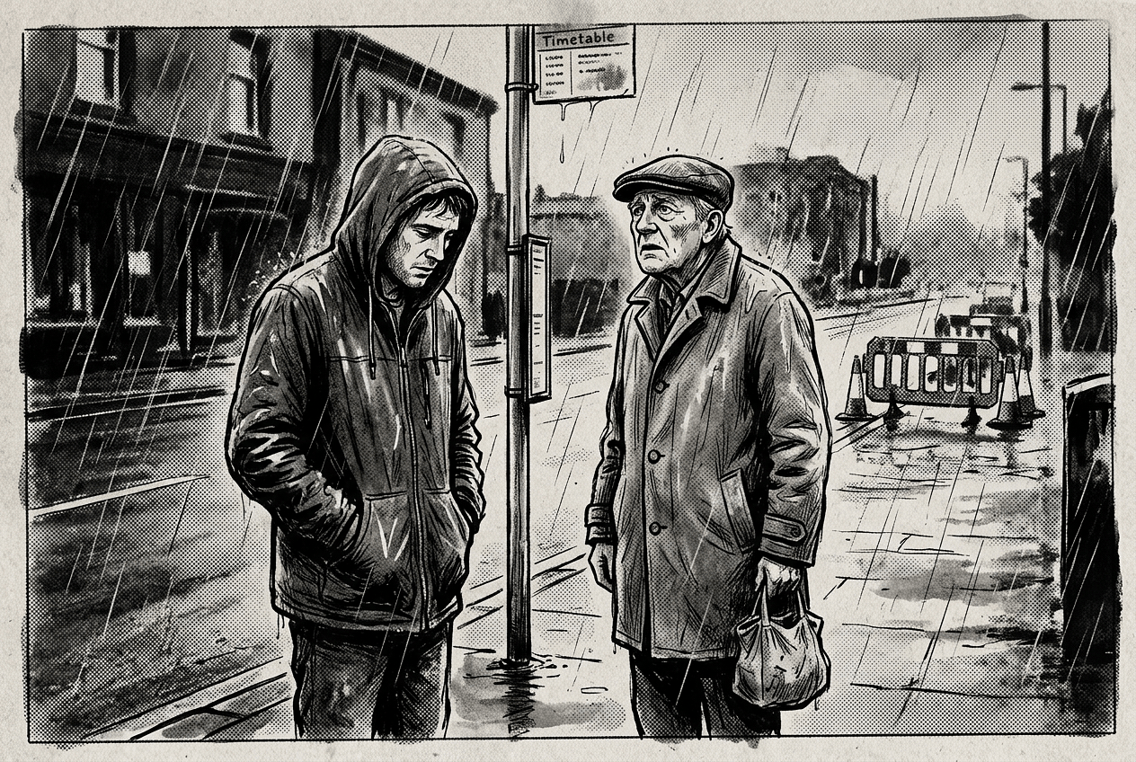 Me and the old bloke