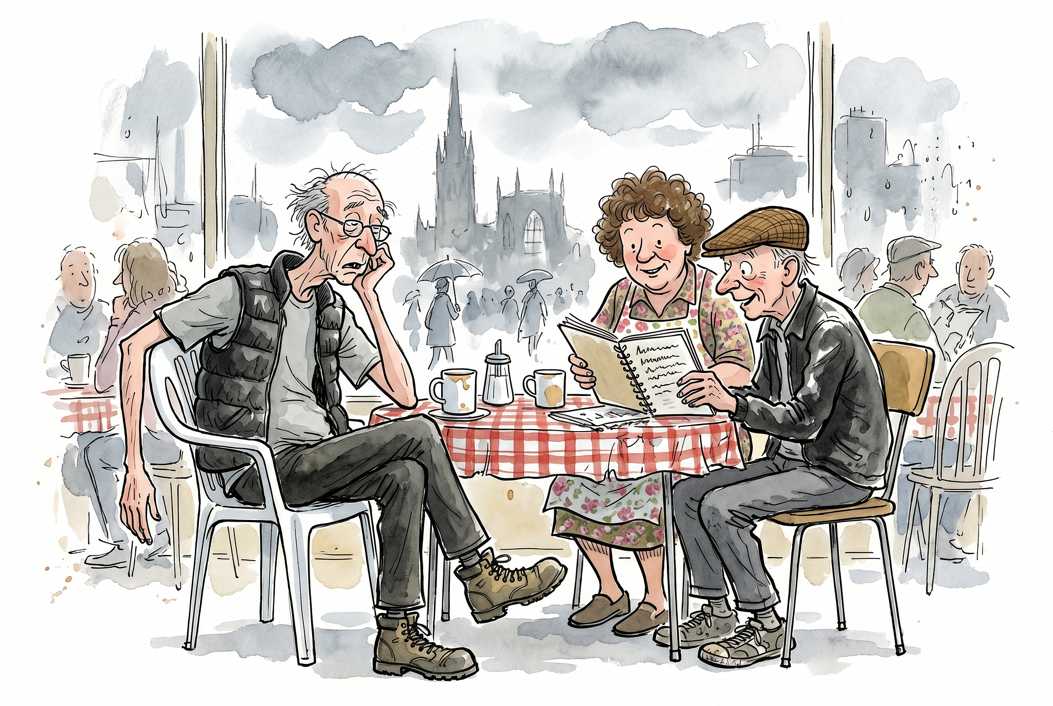Bob, Joe and Brenda