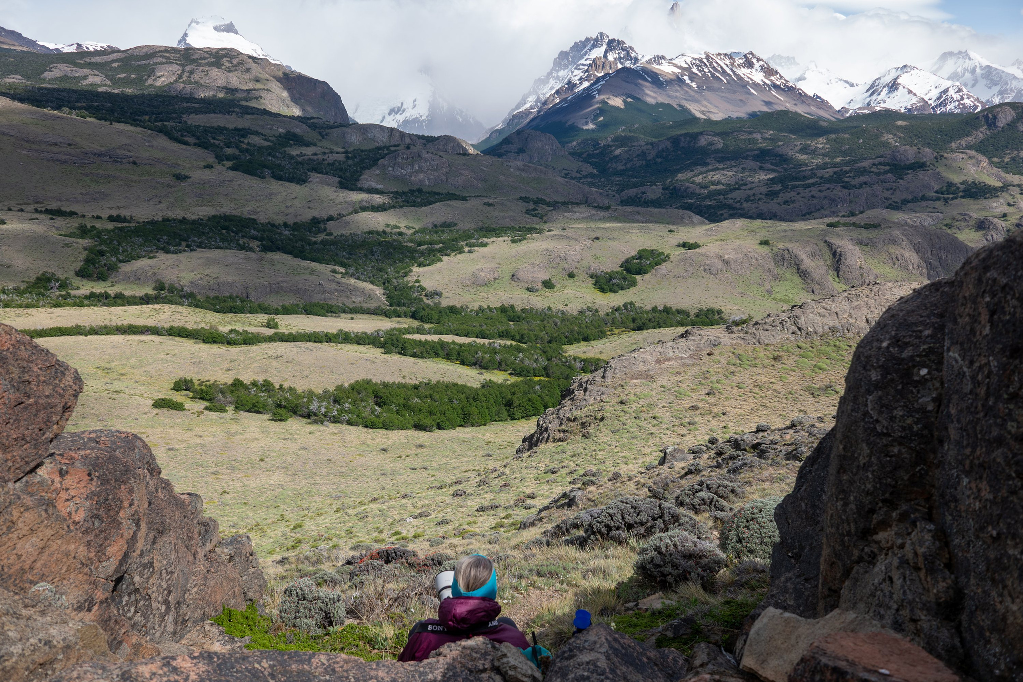 Kiersten on Condor watch
