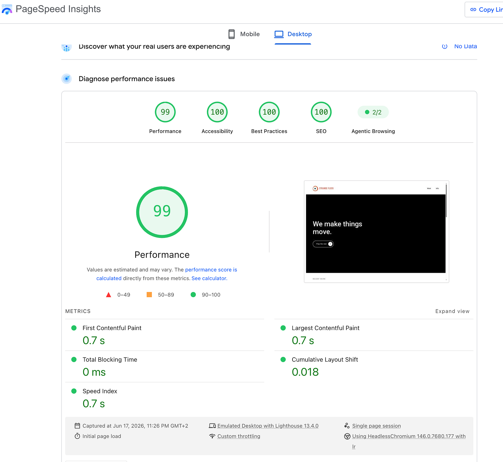 Page Speed Insights
