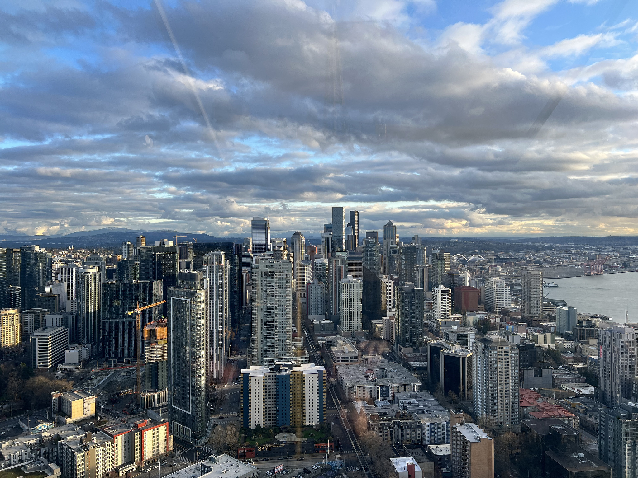 Downtown Seattle from the Space Needle