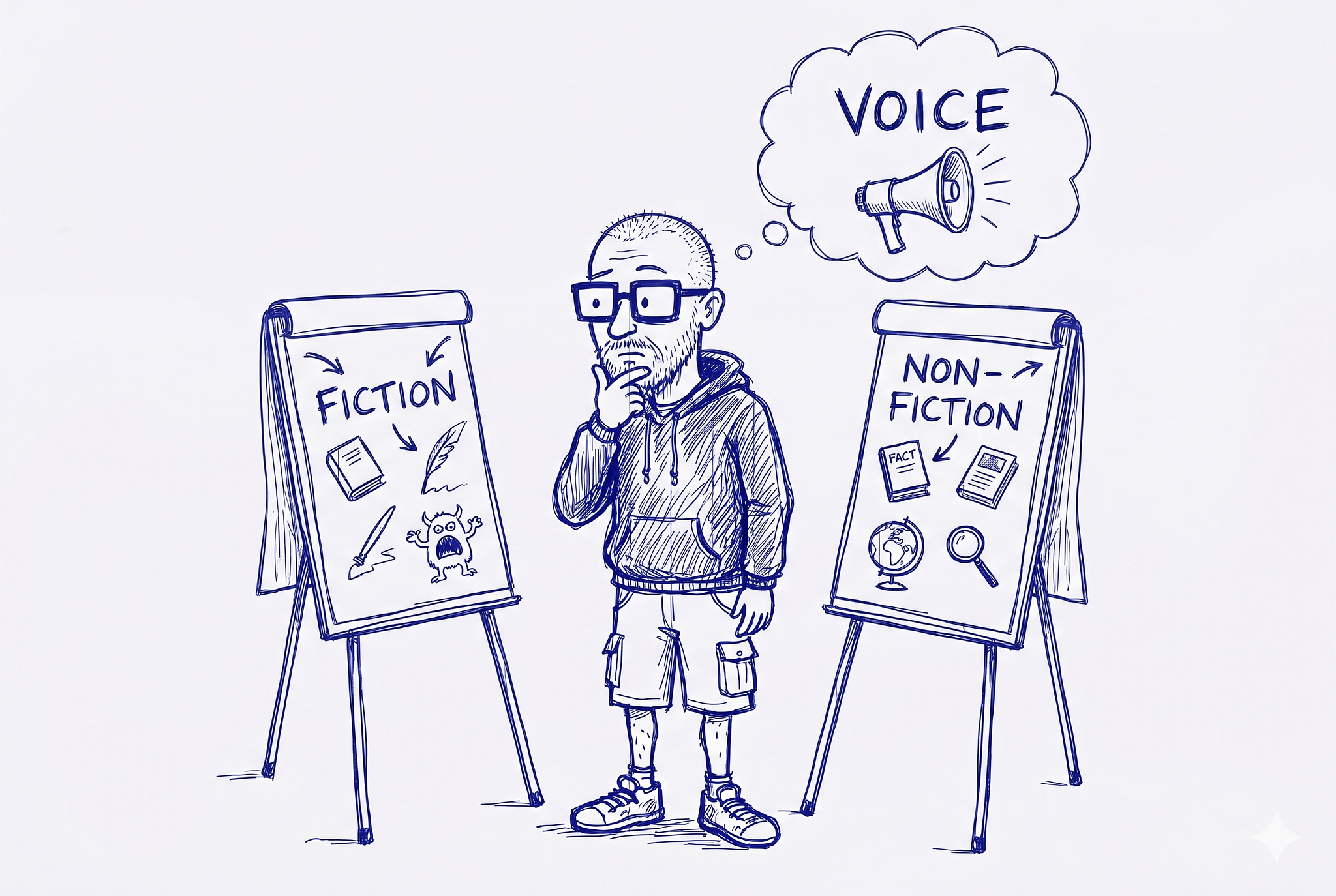 Working out what to write