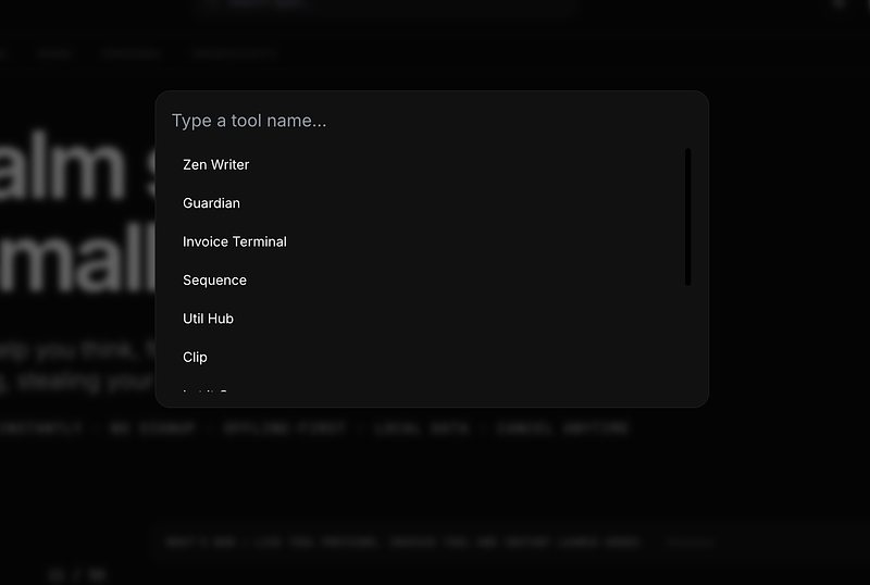The Keyboard Launcher (⌘K)