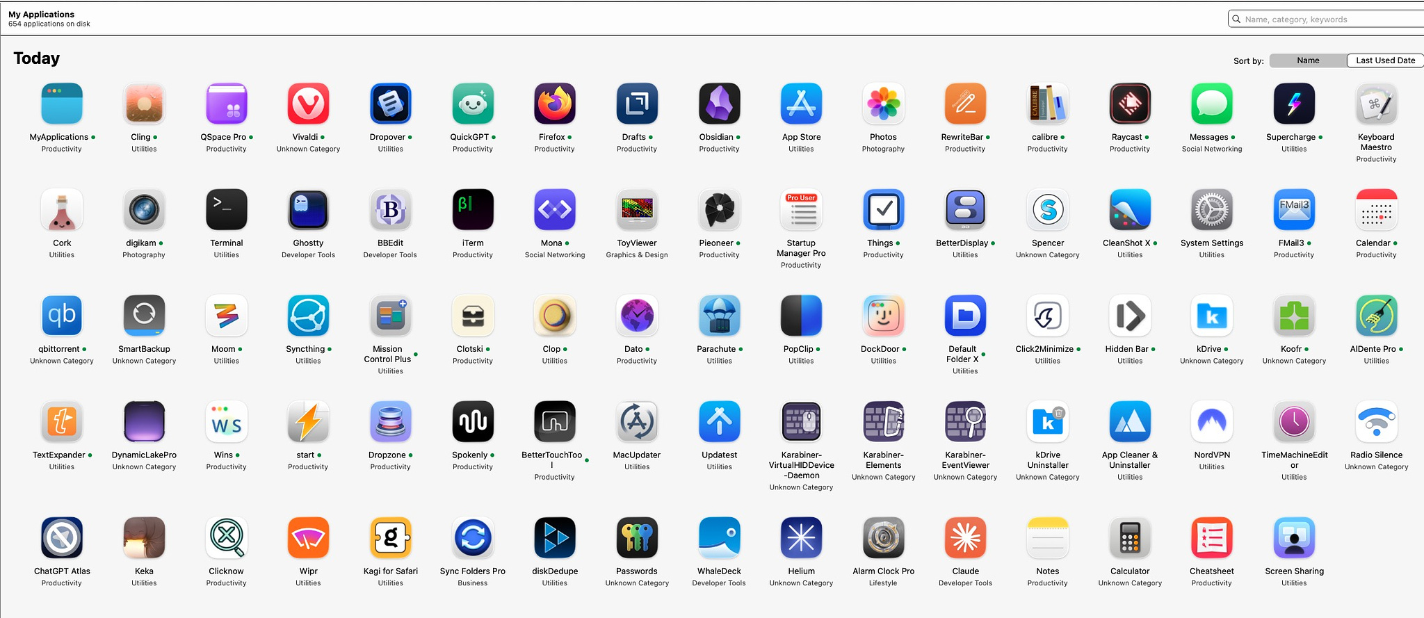 The Apps I Used on 2025-12-23