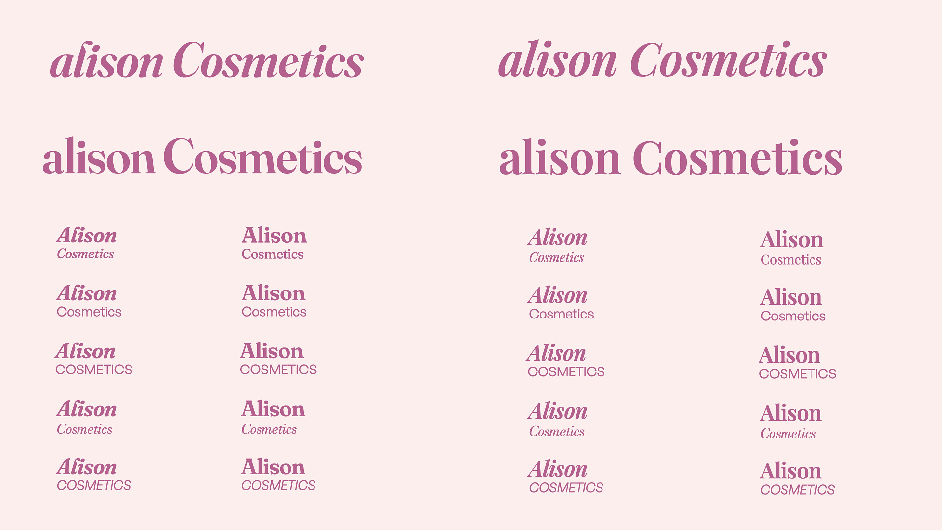 Typography Choices