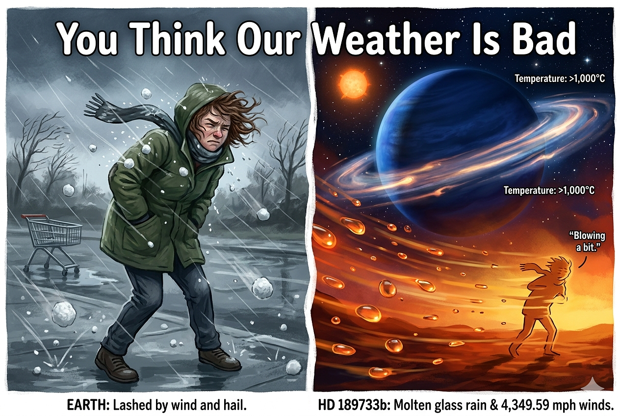 Bad weather, eh?