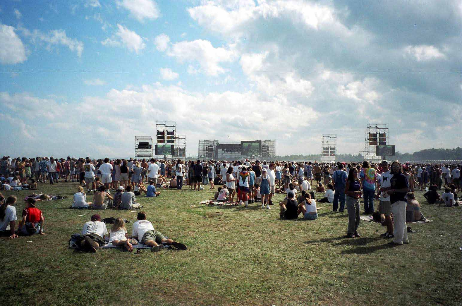 The Clifford Ball concert field