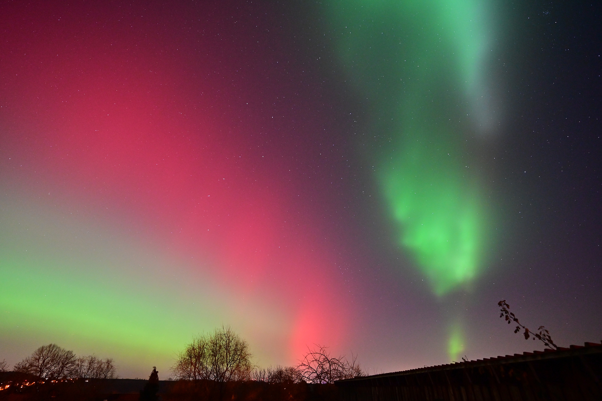 Ständig wechselnde Intensität