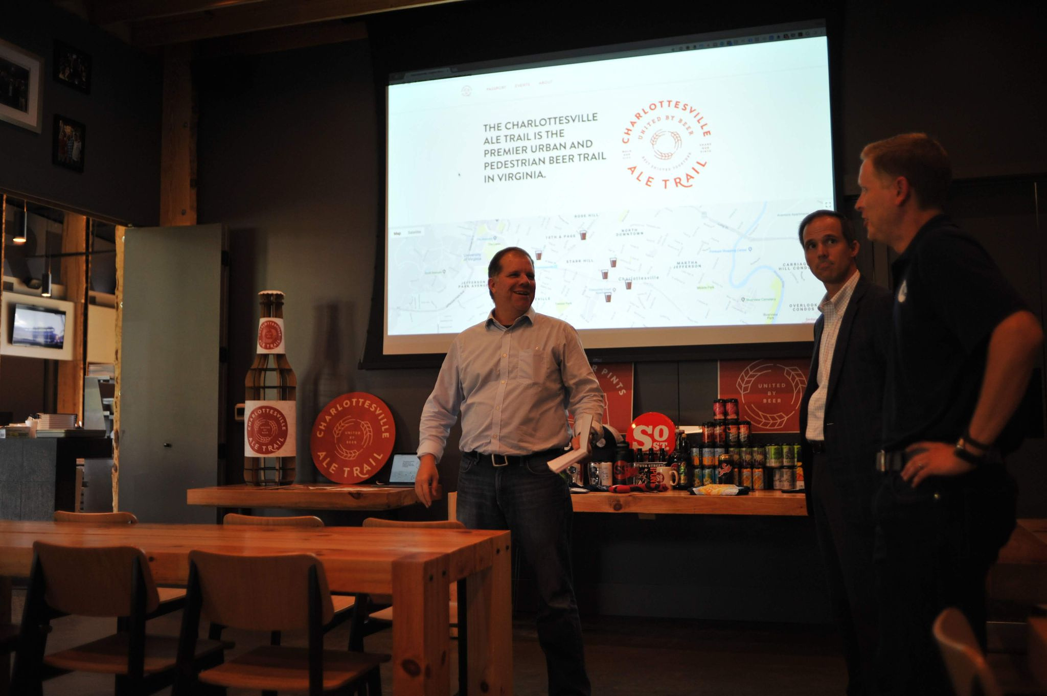 Charlottesville Ale Trail Press Event in 2018