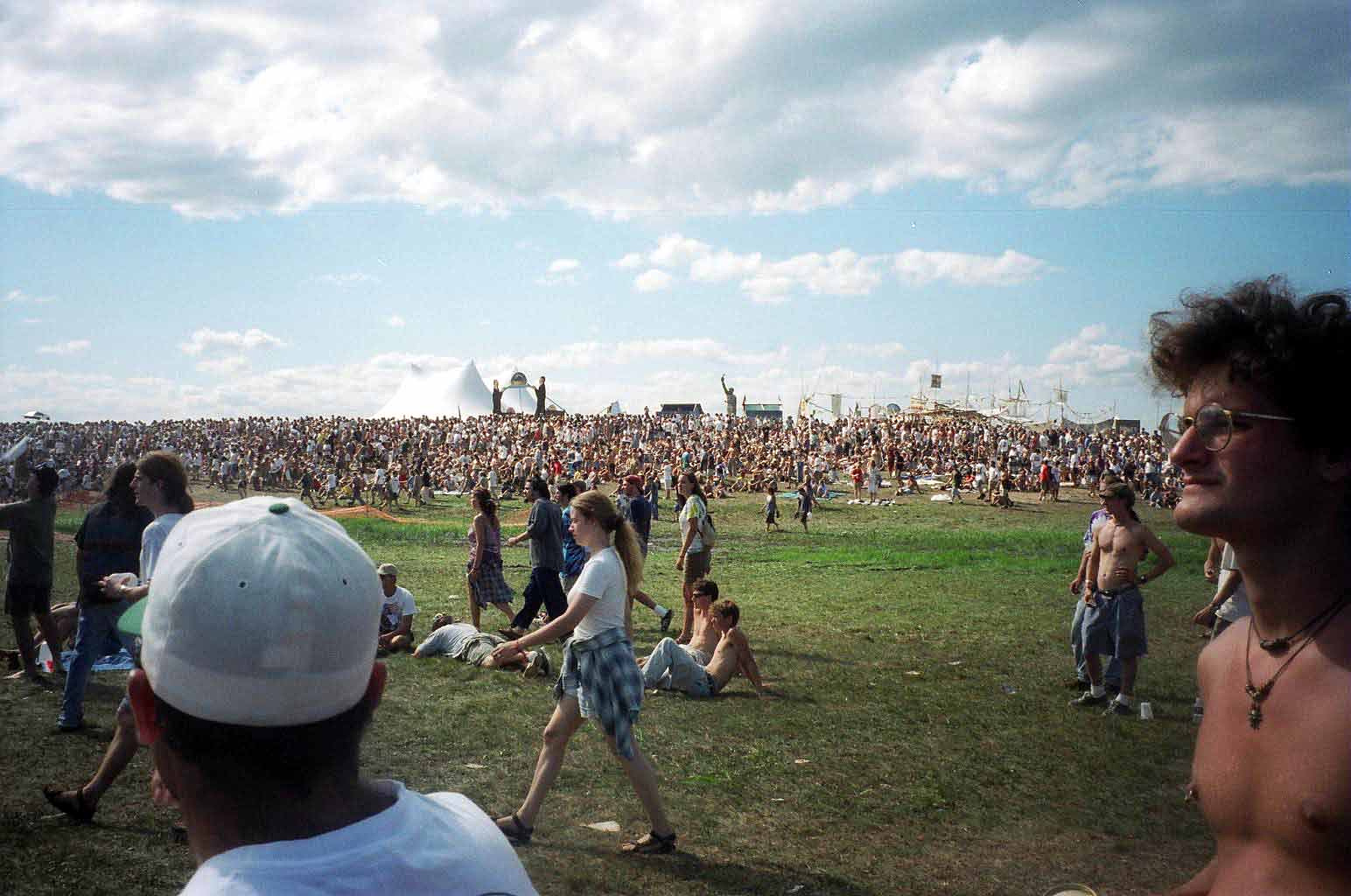 The Clifford Ball concert field