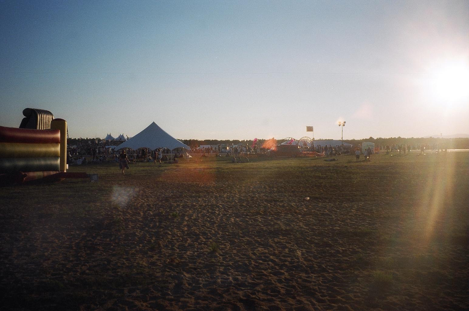 The Clifford Ball at sunset