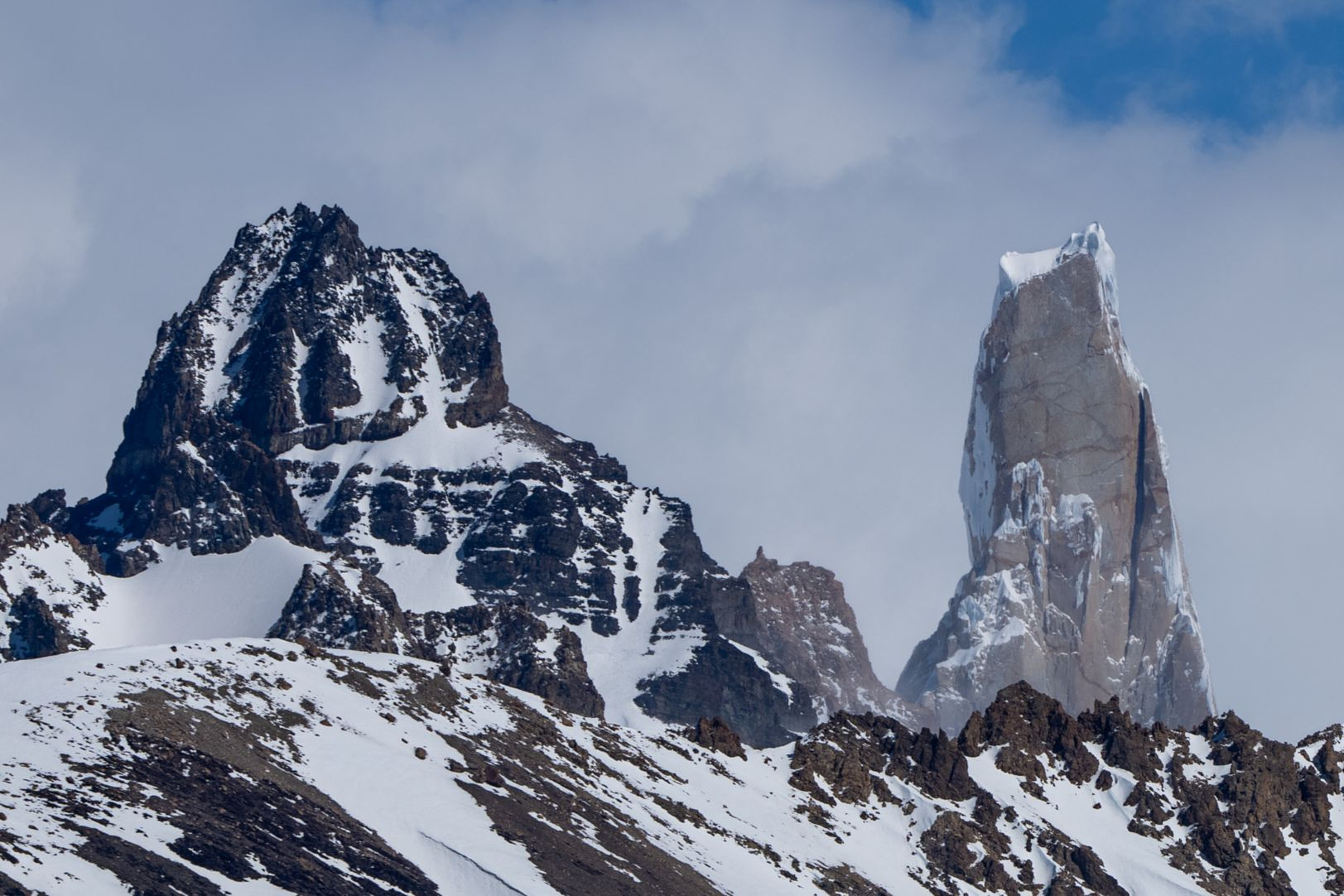 Cerro Torre (right)