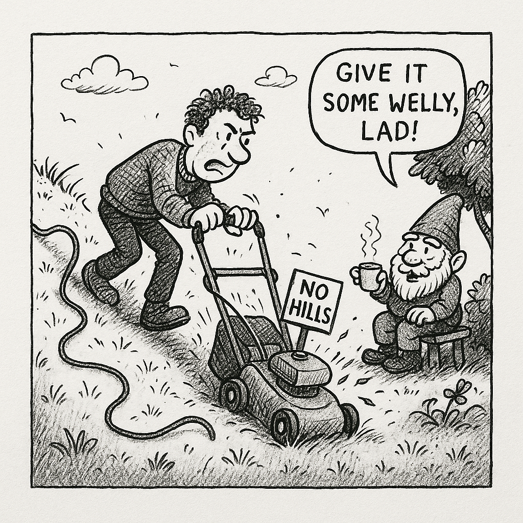 Lawn mountain...