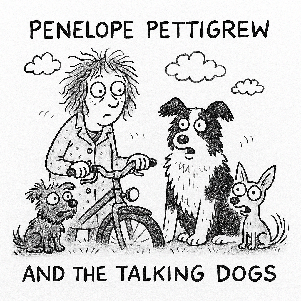 Penelope and the dogs