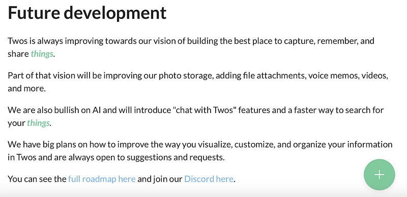 Source: Twos app (pricing page).