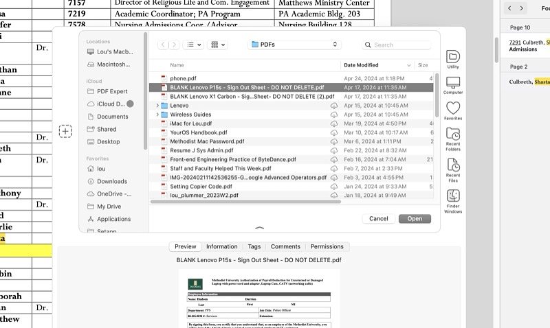 Dialog Box