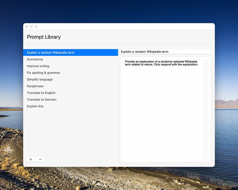 Open AI Prompts