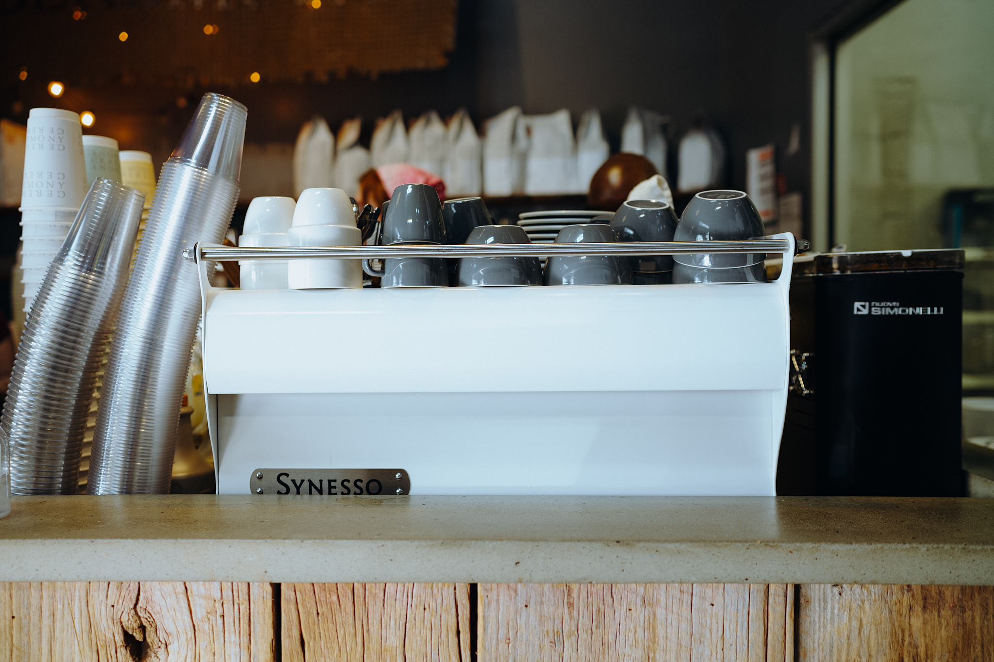 A Synesso espresso machine