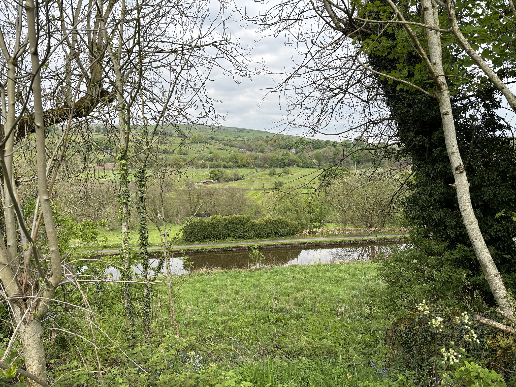 The view along the canal.