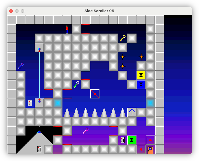 SS95 showing level E2M2.