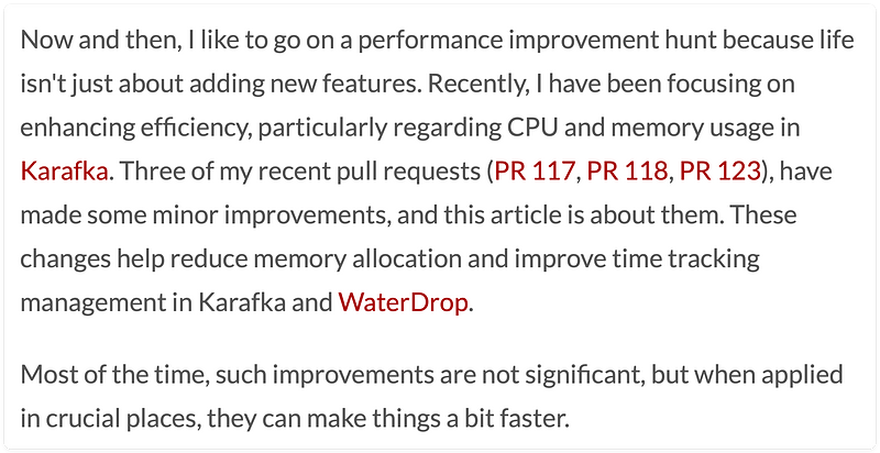 A screenshot from an excerpt from the article called "AI-ification of our TestProf toolkit!"