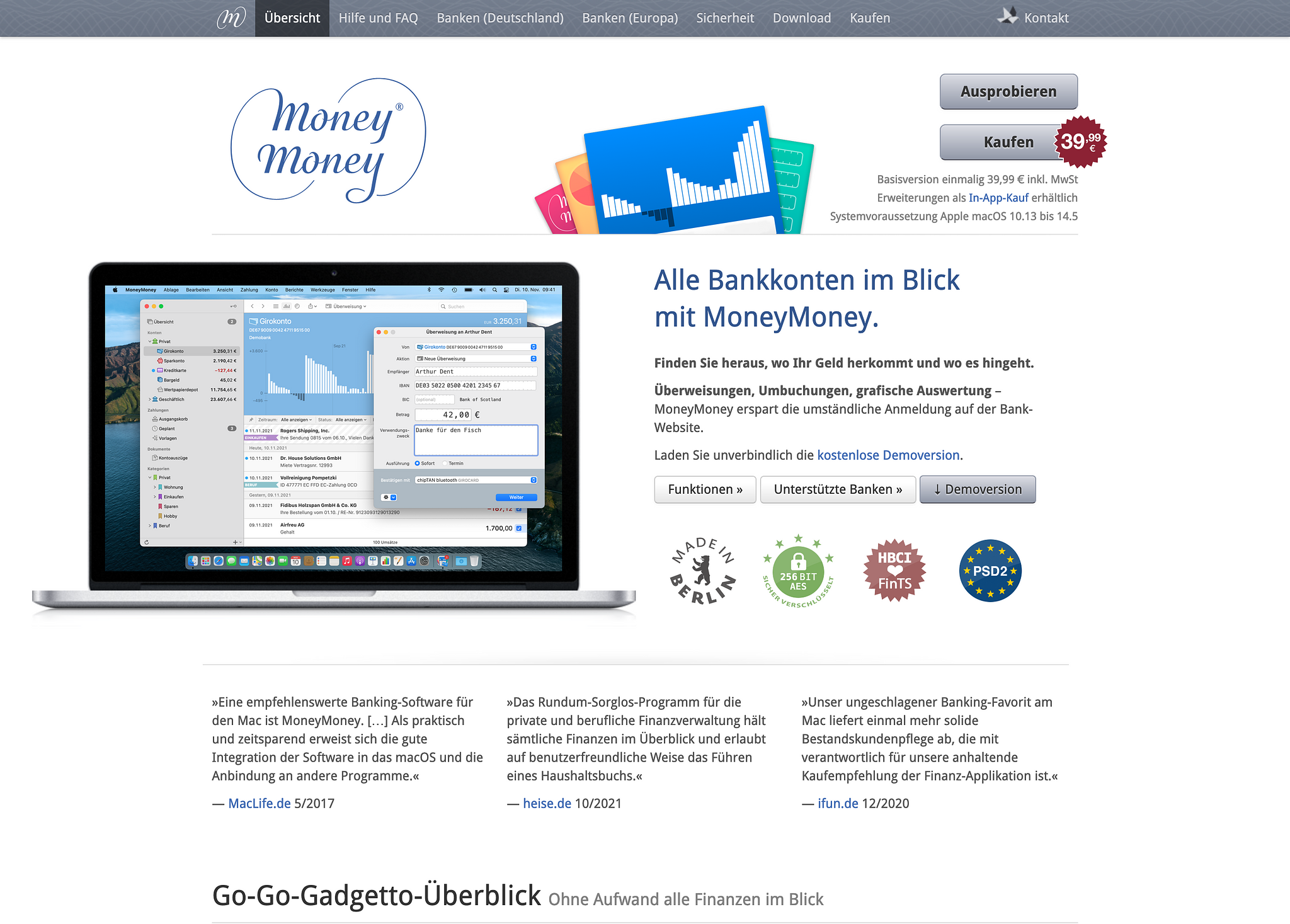 Money Money Homepage Screenshot (2024-07-03)