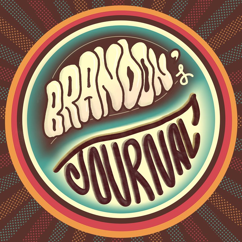 The funky version of my design for Brandon's Journal.