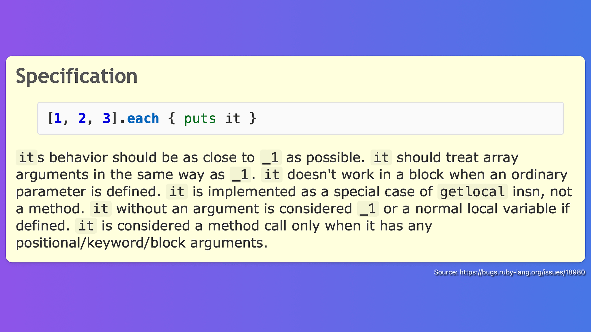 Example of numbered block params