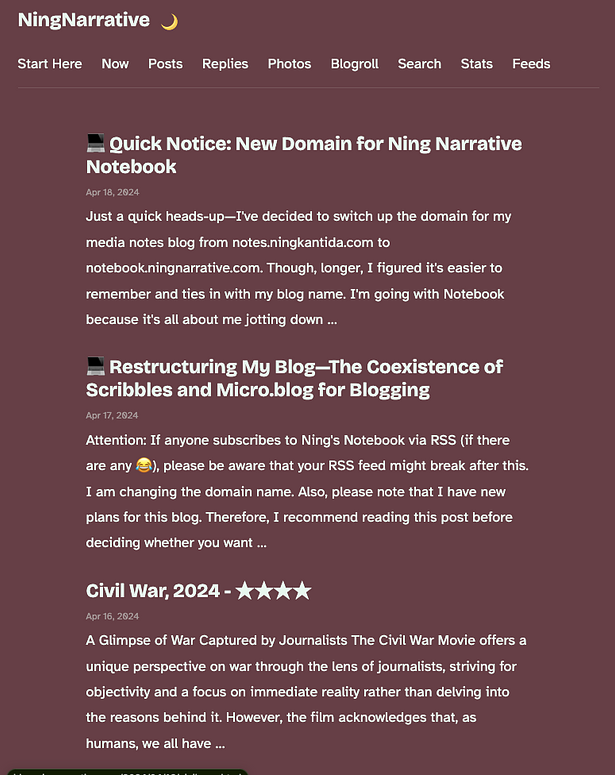 My blog displays a combination of Bricolage Grotesque and Atkinson Hyperlegible fonts.