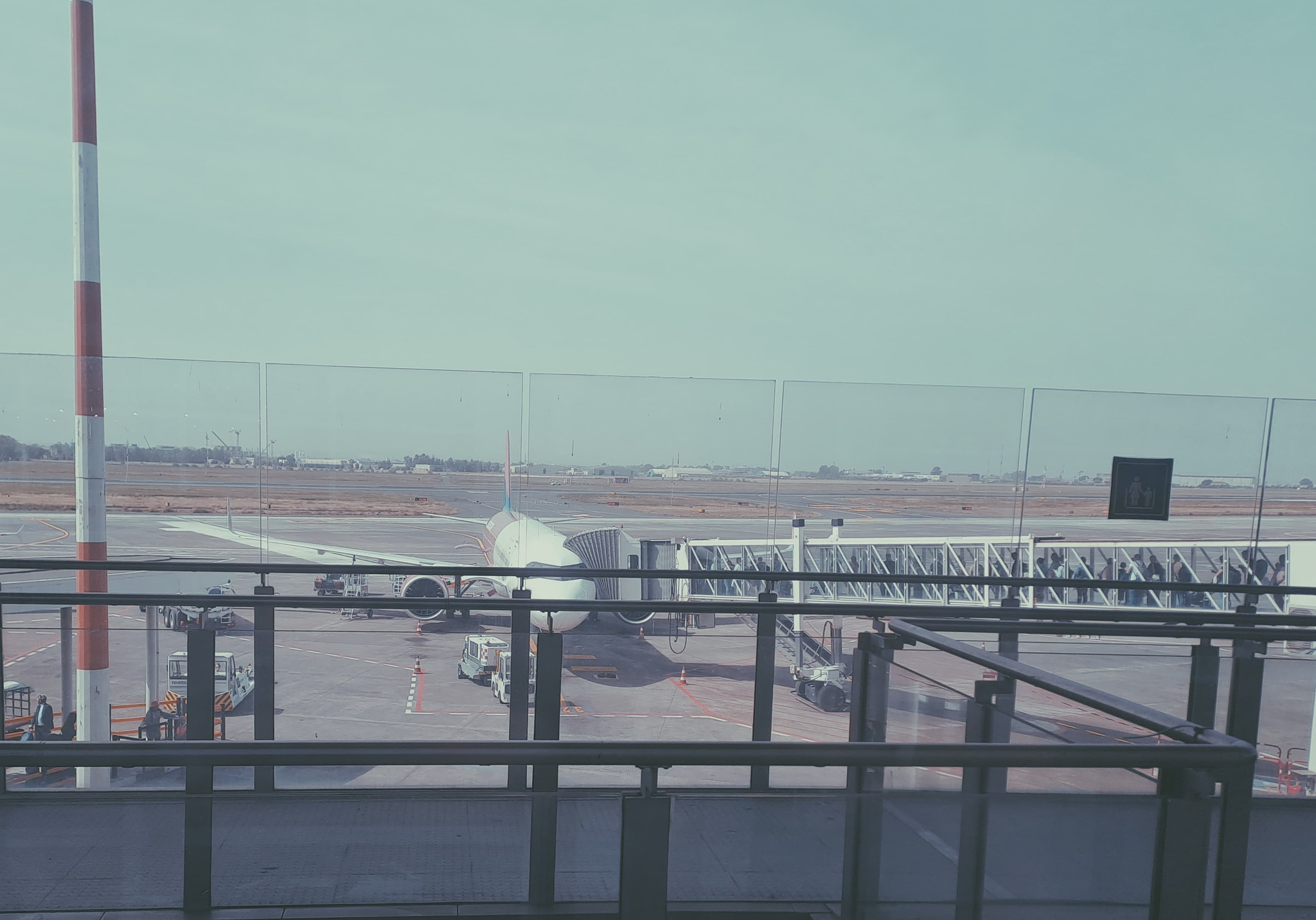 een vliegtuig op de luchthaven van Catania