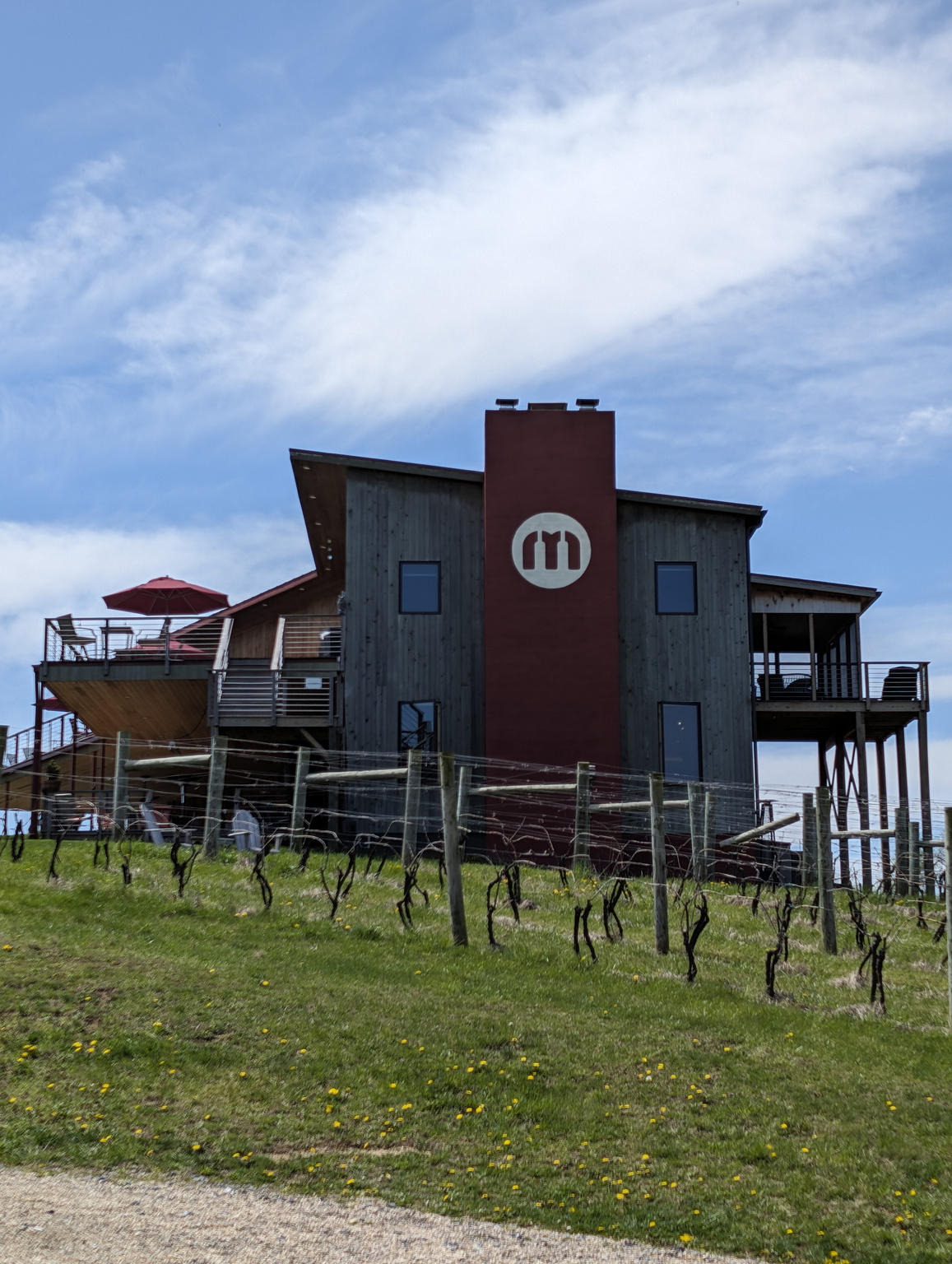 Muse Vineyards building