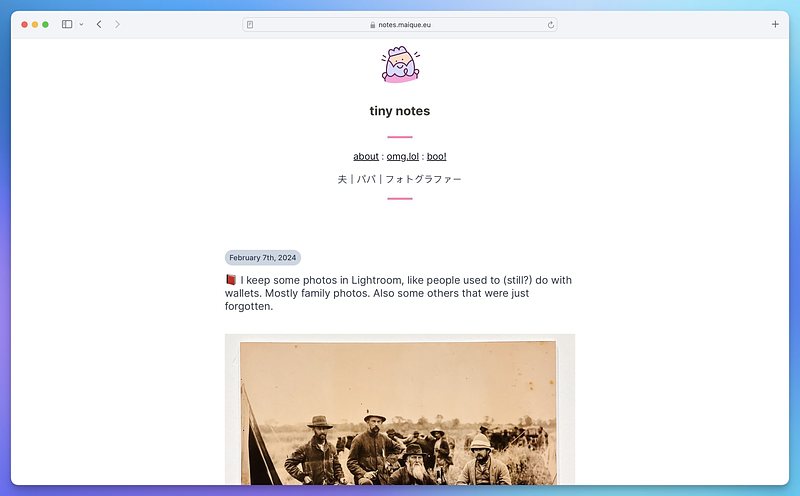 maique's homepage