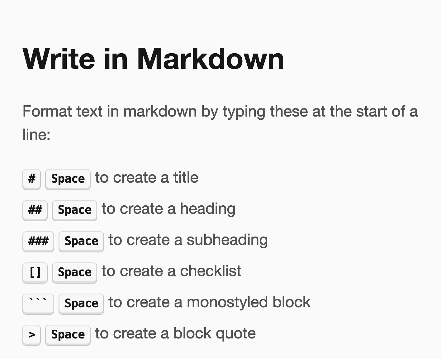 Markdown