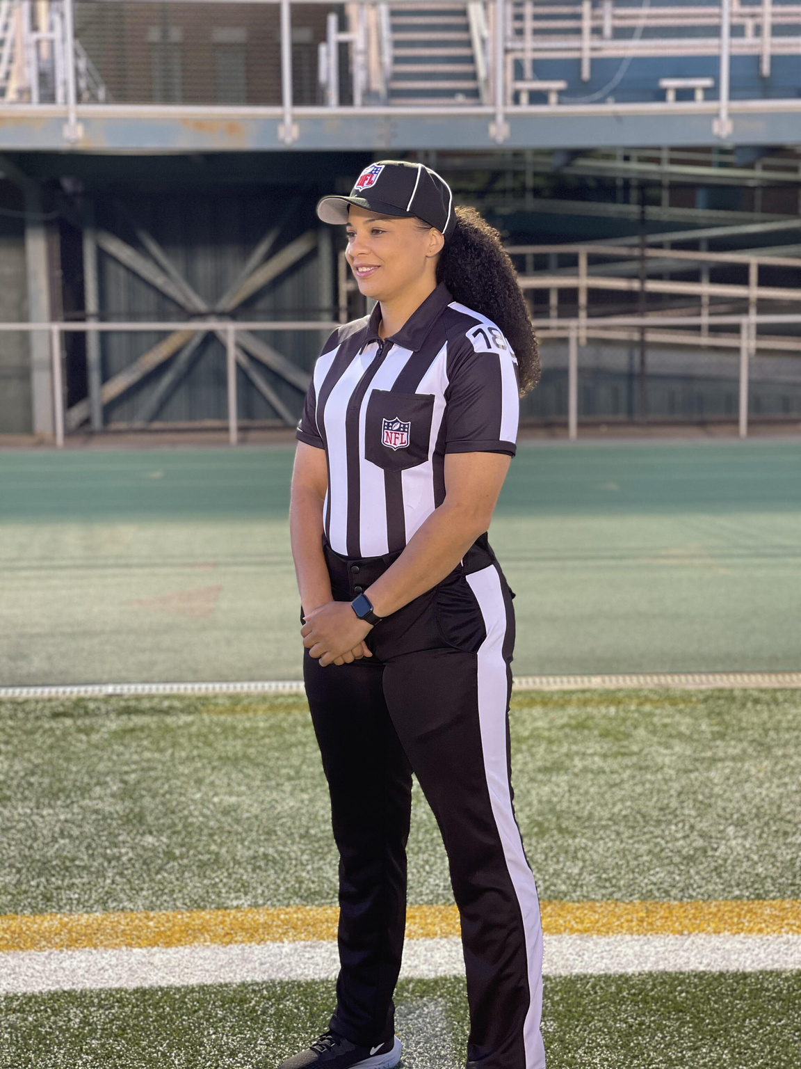 The nurses were dressed like this long before the first woman NFL ref.