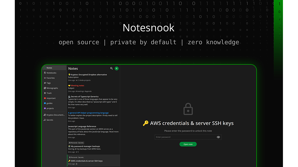 Notesnook desktop app