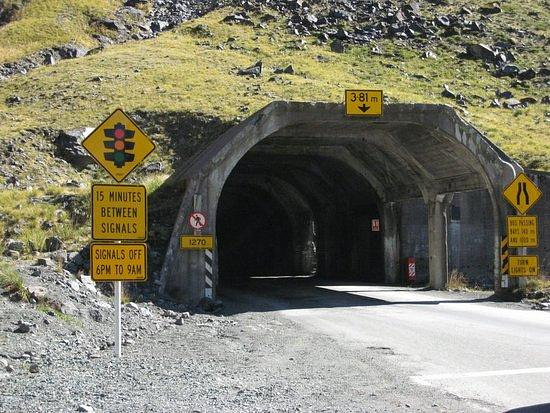 Eastern entrance to the tunnel (Source: wikipedia)